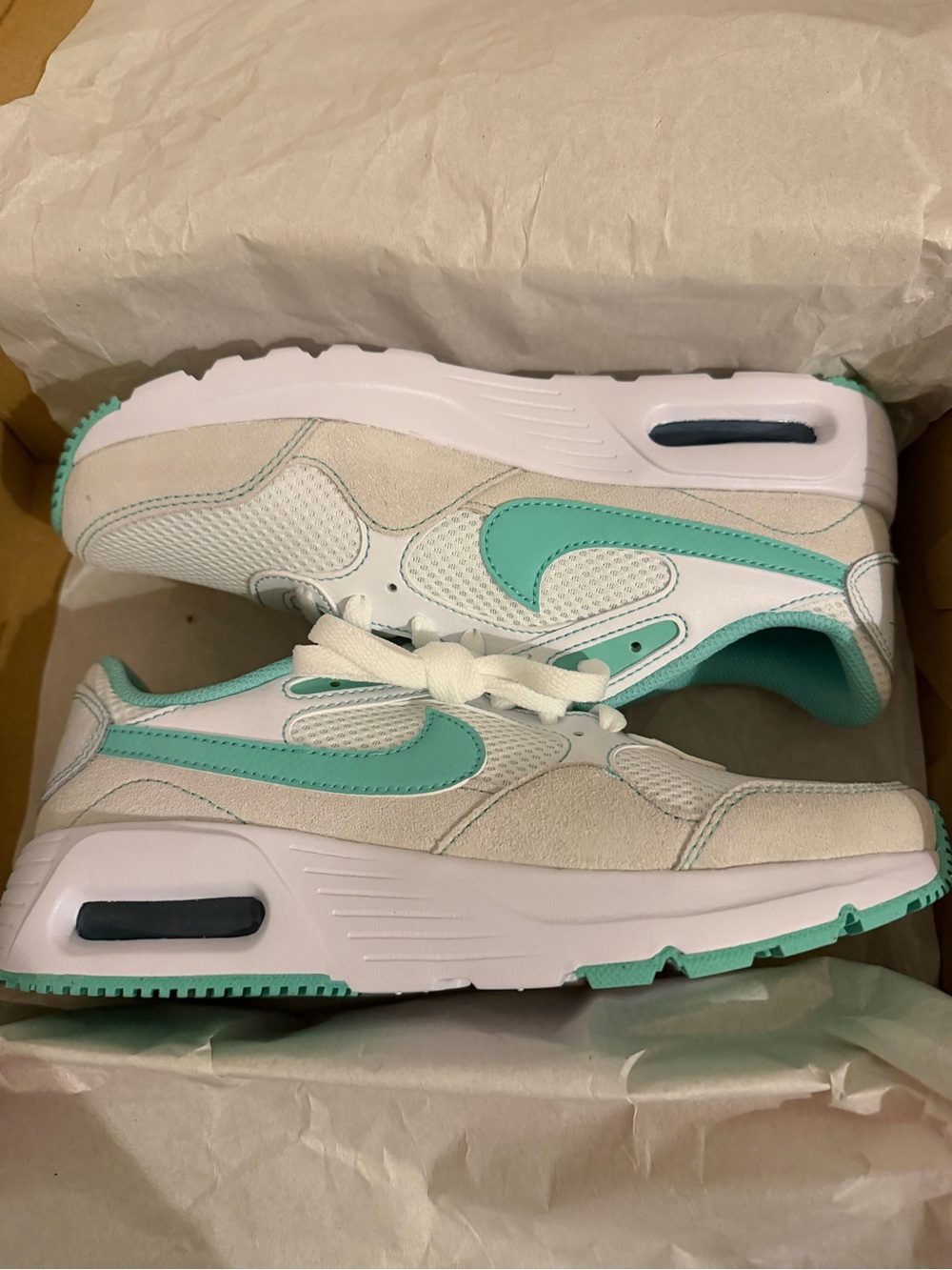 New in box Nike Air Max SC white size 7